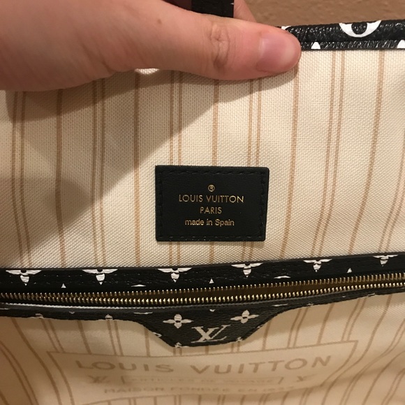 ❌ SOLD ❌ Louis Vuitton Jungle Neverfull MM - Ivory - Picture 6 of 8